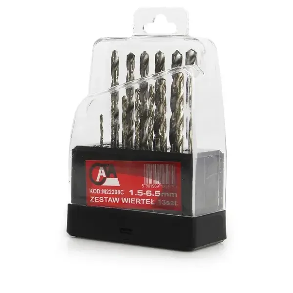 Árcsökkenés CATA fém fúrószár készlet 1,5-6,5 mm 13 db M22298C