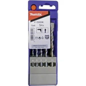 Gyors szállítás Makita P-59994 Hengeres befogású kőzetfúró 2+ készlet 5db-os